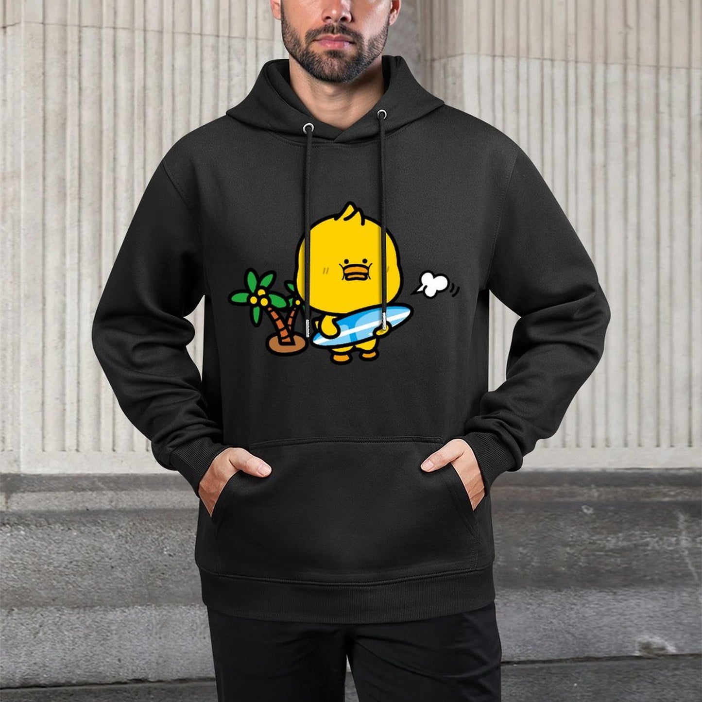 IPBR 250g Hooded Pocket Sweatshirt Front GraphicMen's Hooded  Sweatshirt4001121