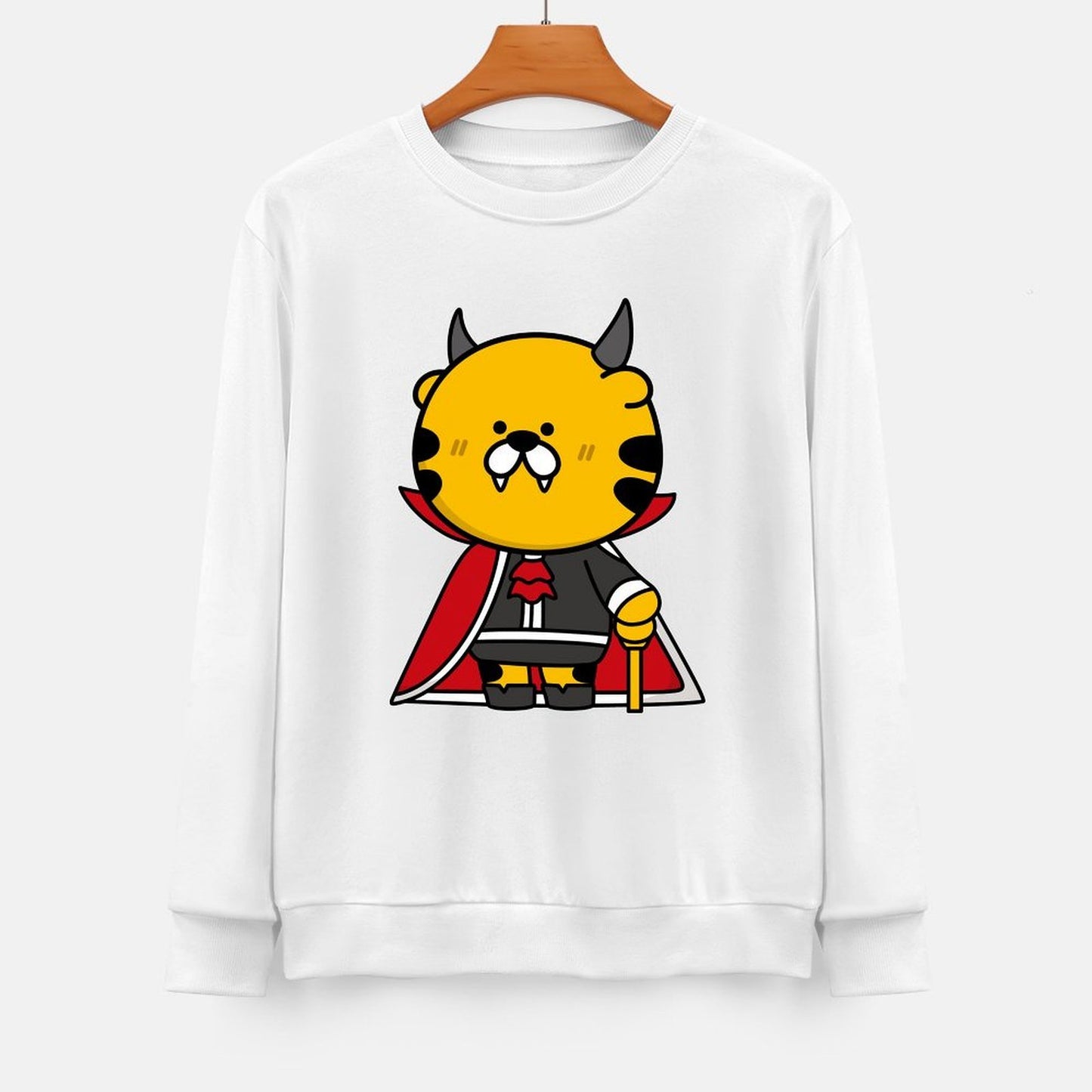 Front Patterned Long Sleeve TopYearRound ClassicSeries