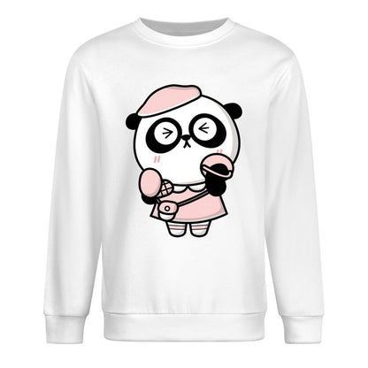 Front Patterned Long Sleeve TopPocket Tee ComfortLine