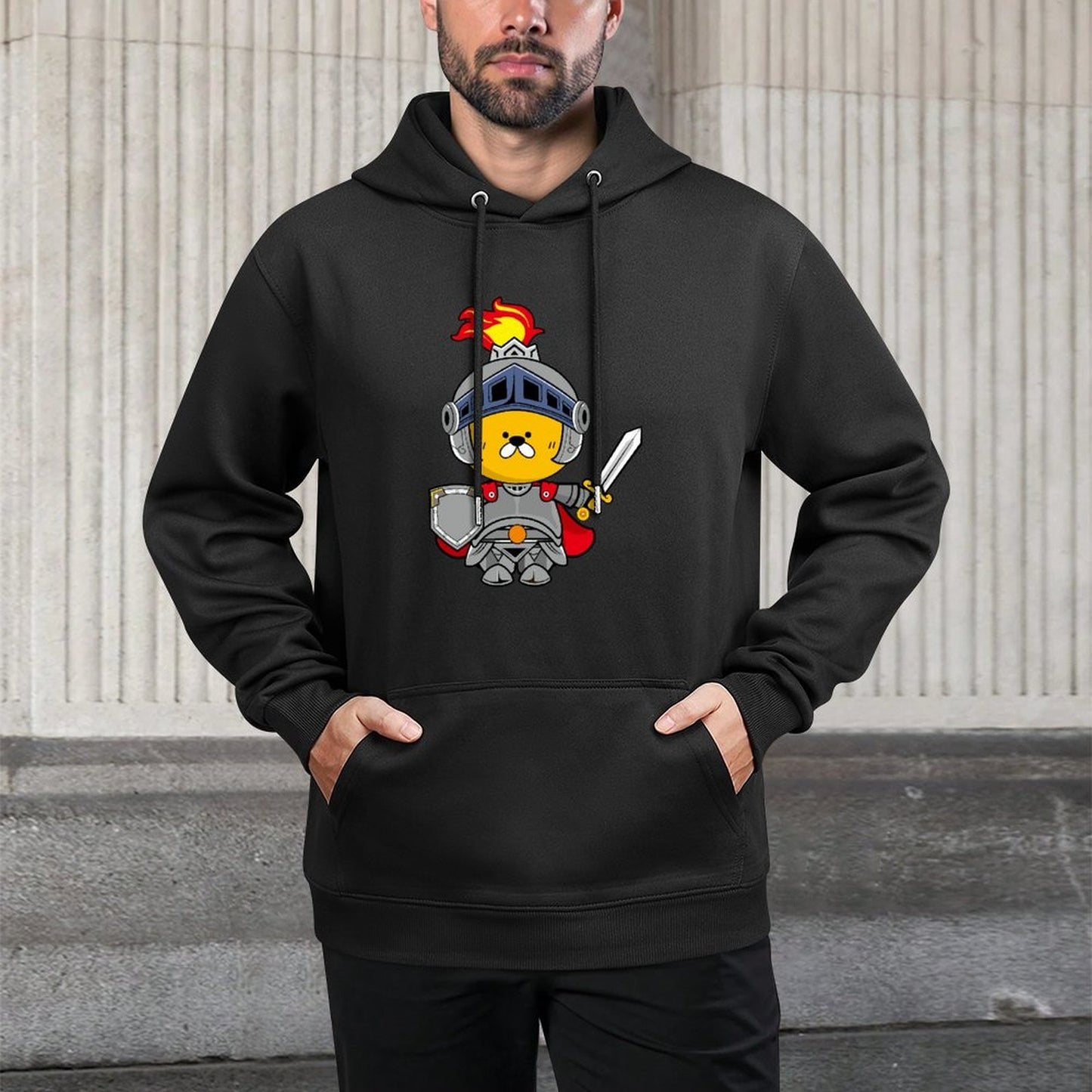 IPBR 250g Hooded Pocket Sweatshirt Front GraphicMen's Hooded  Sweatshirt4000774