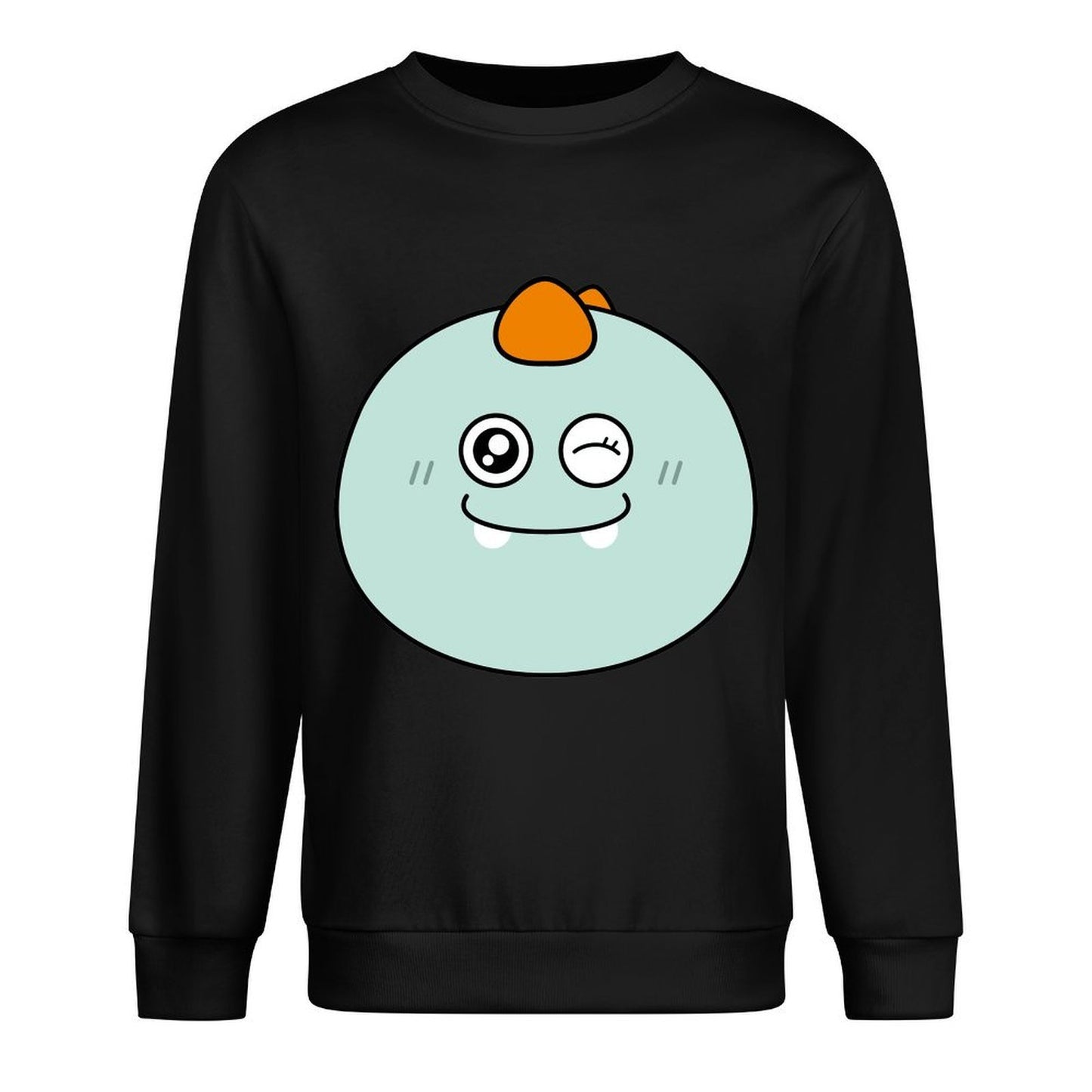 Front Patterned Long Sleeve TopEverydaySeries ClassicStyle