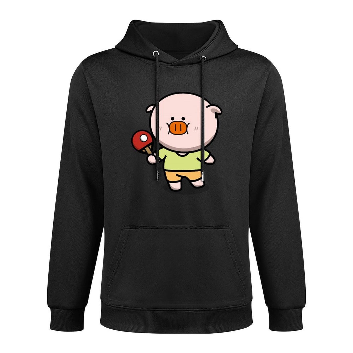 Crew Neck Printed Front Graphic Hoodies