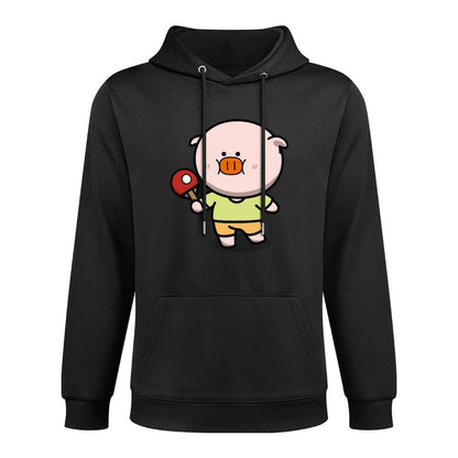 Crew Neck Printed Front Graphic Hoodies