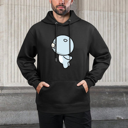 Slim Fit Chill Front Graphic Hoodies