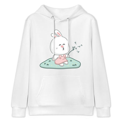 RelaxFit Sleek Front Graphic Hoodies