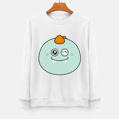 Front Patterned Long Sleeve TopEverydaySeries ClassicStyle