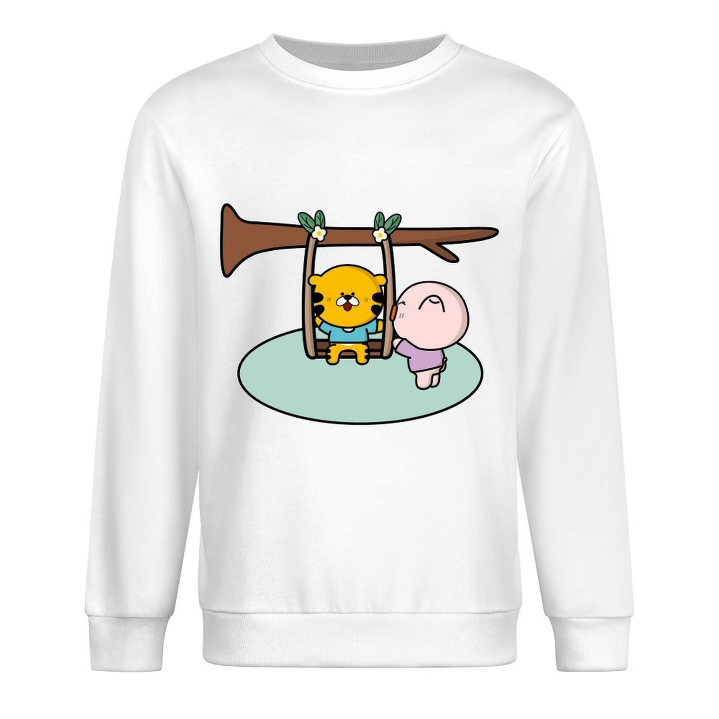 Front Patterned Long Sleeve TopEssentialFit Eco / Sustainable