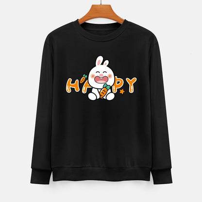  Front Patterned Long Sleeve TopHeavyweight EasyStyle