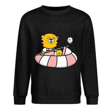 Front Patterned Long Sleeve TopUltra Durable Recycled