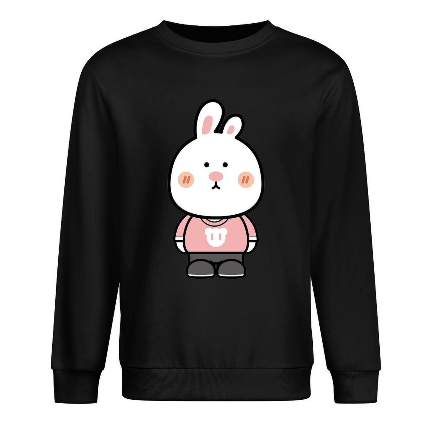 Front Patterned Long Sleeve TopRecycled Refined