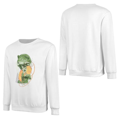 Long Sleeve With Front PatternBold Oversized