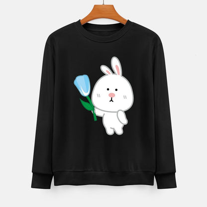  Front Patterned Long Sleeve TopVintage Neutral