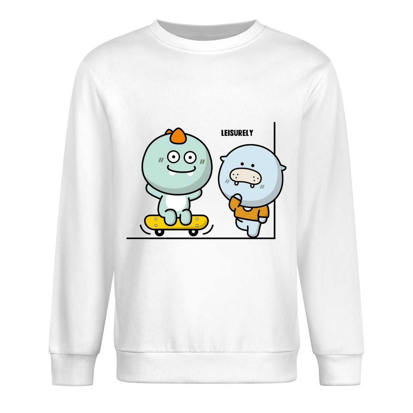 Front Patterned Long Sleeve TopMade-to-Order ModernFit