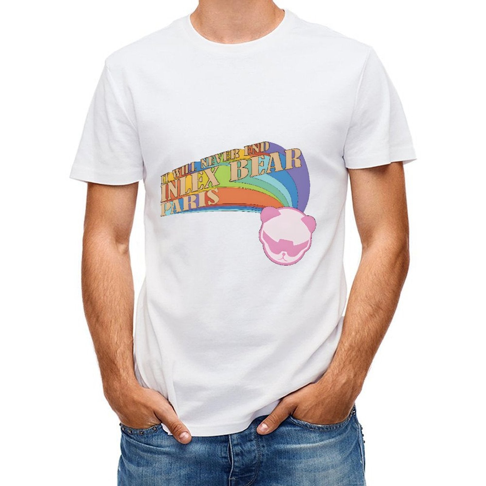Inlex Bear T-shirtsIndoor 100% Cotton T-Shirt