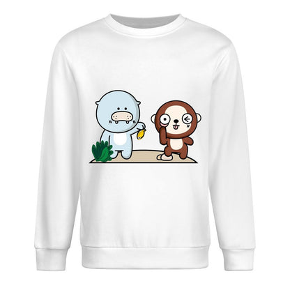 Front Patterned Long Sleeve TopPureStyle ComfortLine