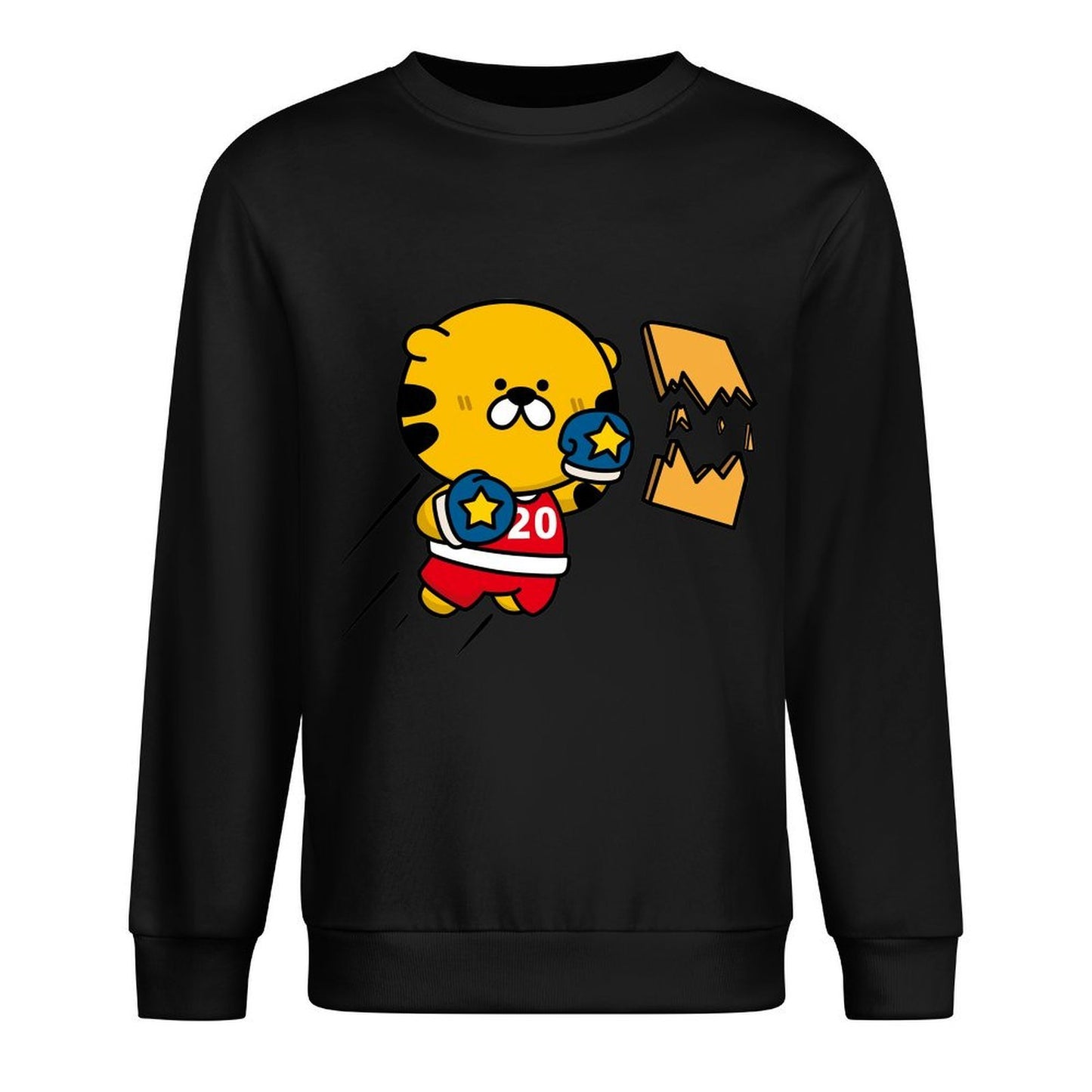 Front Patterned Long Sleeve TopTrueStyle CleanCut