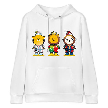 Crewneck  Front Graphic Hoodies