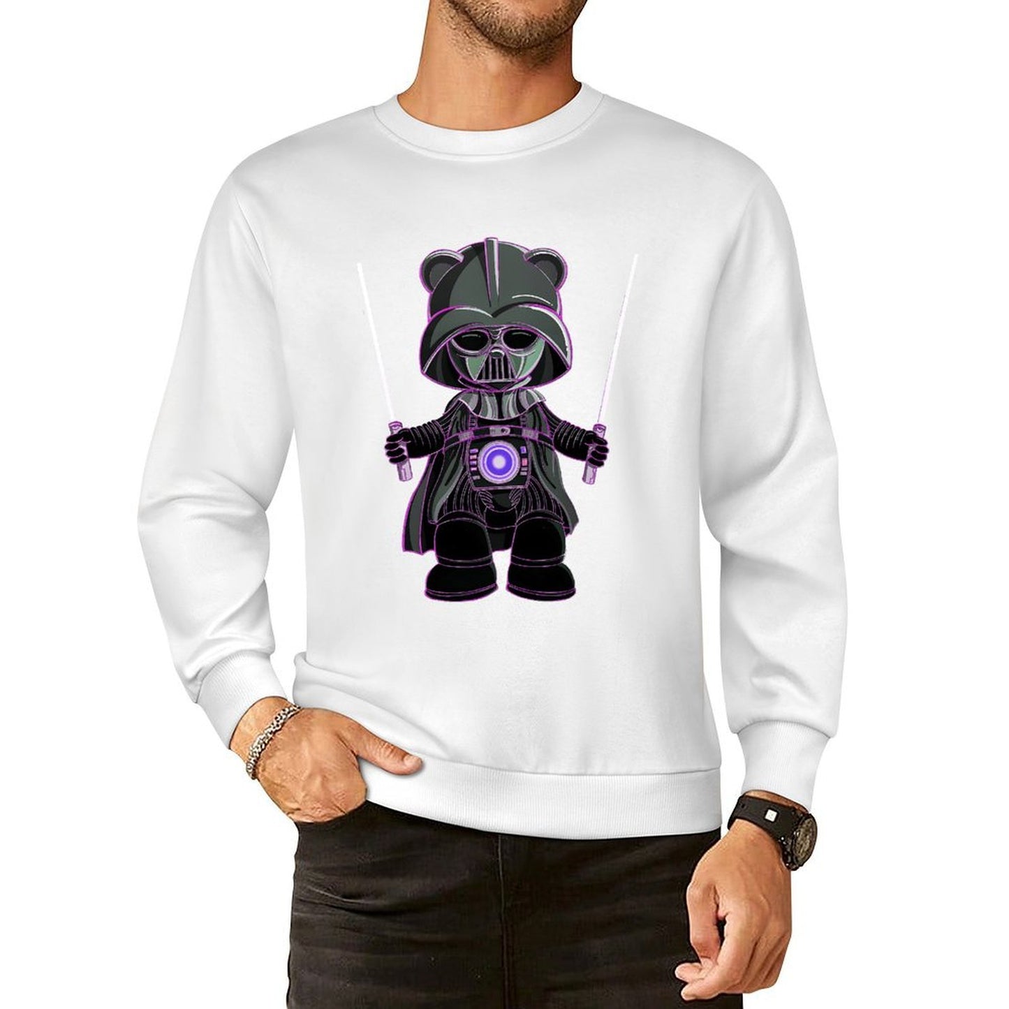 Long Sleeve With Front PatternDouble-Stitched Essential