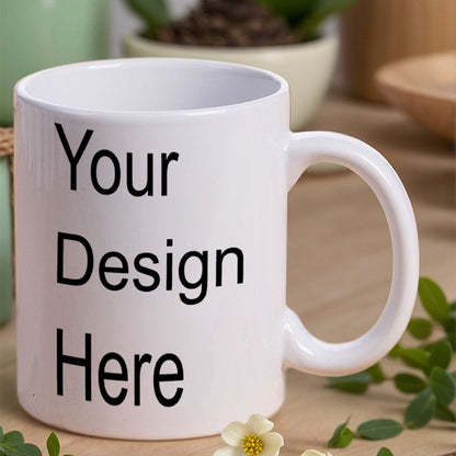 White Mug  Style One Size