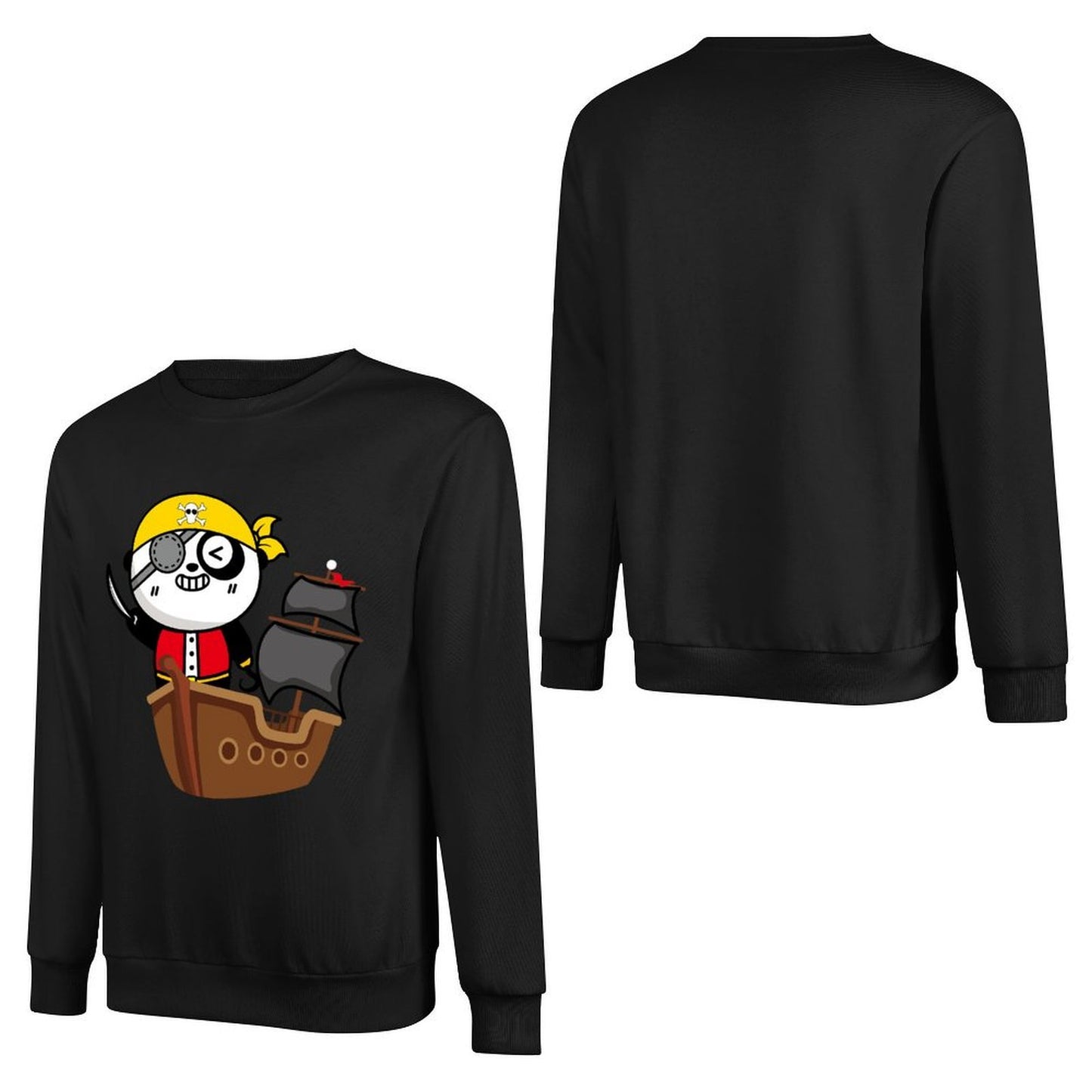 Front Patterned Long Sleeve TopOn-Demand BasicSeries