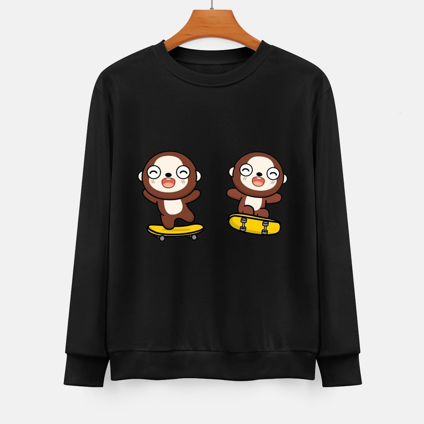 Front Patterned Long Sleeve TopTrueComfort AllSeason