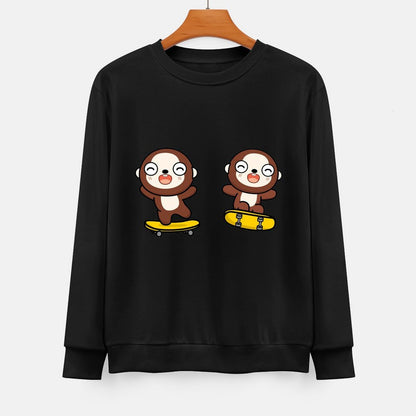 Front Patterned Long Sleeve TopTrueComfort AllSeason