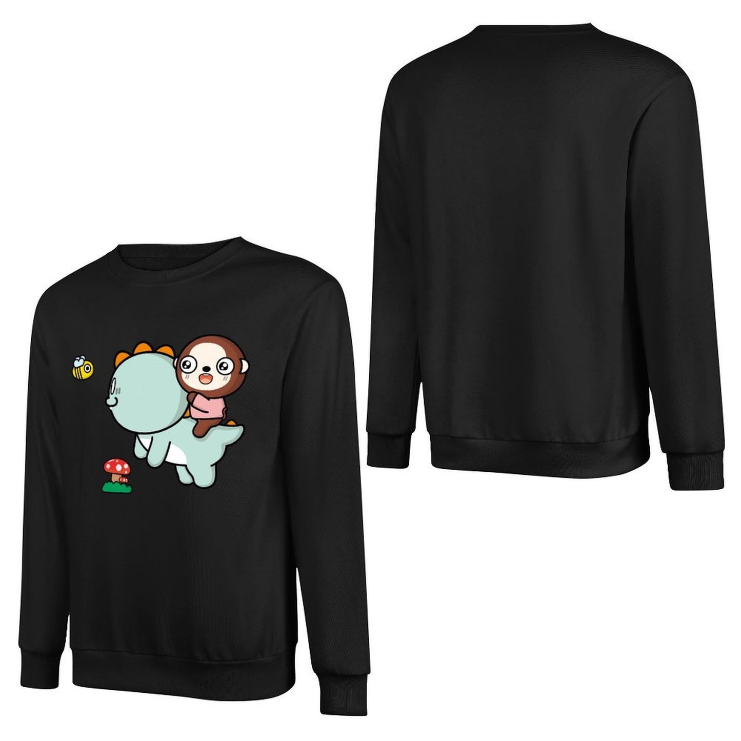 IPBR 250g Crew Neck Long Sleeve Sweatshirt Front GraphicCrew Neck Long Sleeve Sweatshirt4001319