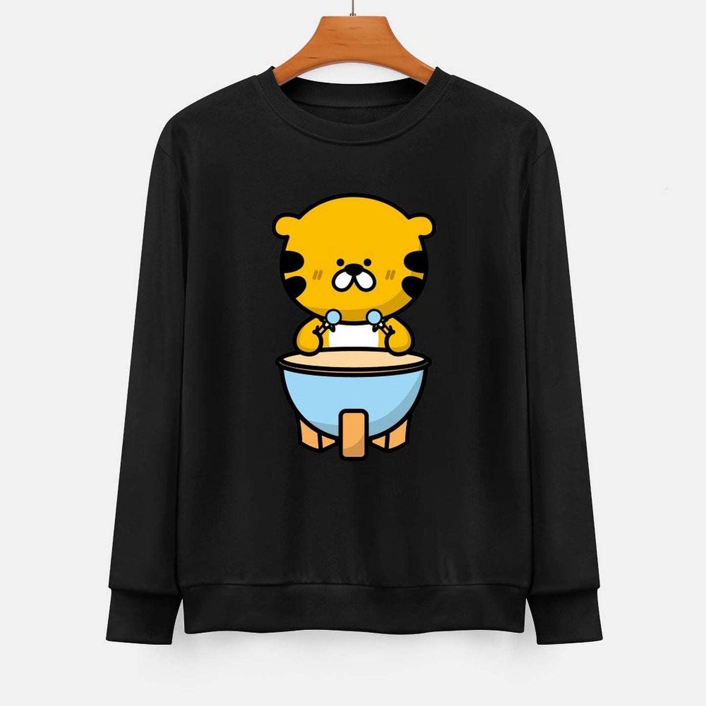 IPBR 250g Crew Neck Long Sleeve Sweatshirt Front GraphicCrew Neck Long Sleeve Sweatshirt4000045