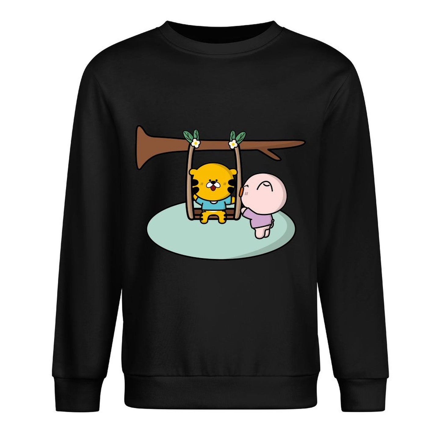 IPBR 250g Crew Neck Long Sleeve Sweatshirt Front GraphicCrew Neck Long Sleeve Sweatshirt4000848