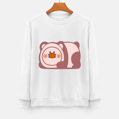 Front Patterned Long Sleeve TopClassicSeries 100% Cotton