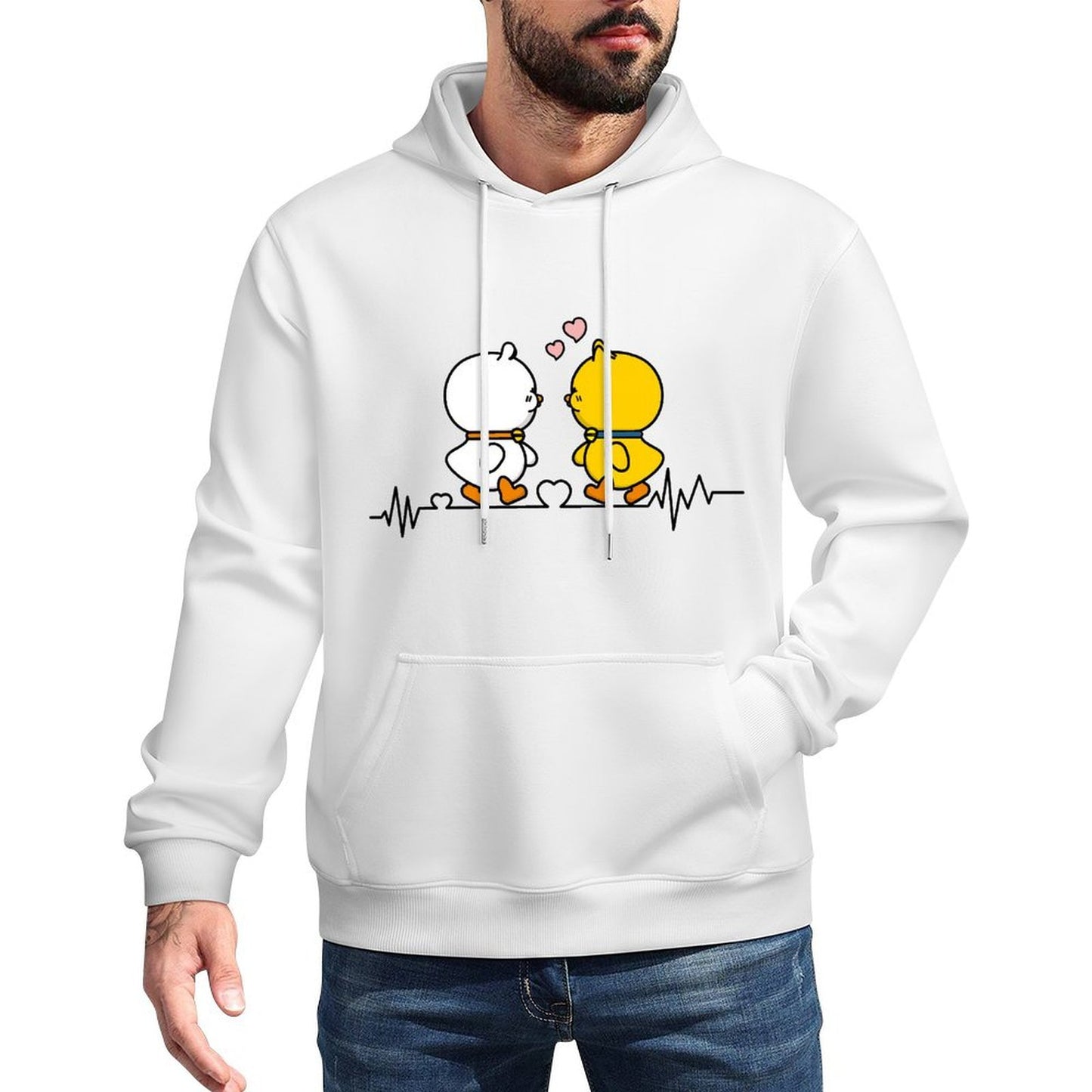 IPBR 250g Hooded Pocket Sweatshirt Front GraphicMen's Hooded  Sweatshirt4000997