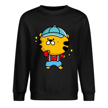 Front Patterned Long Sleeve TopActiveWear Unisex