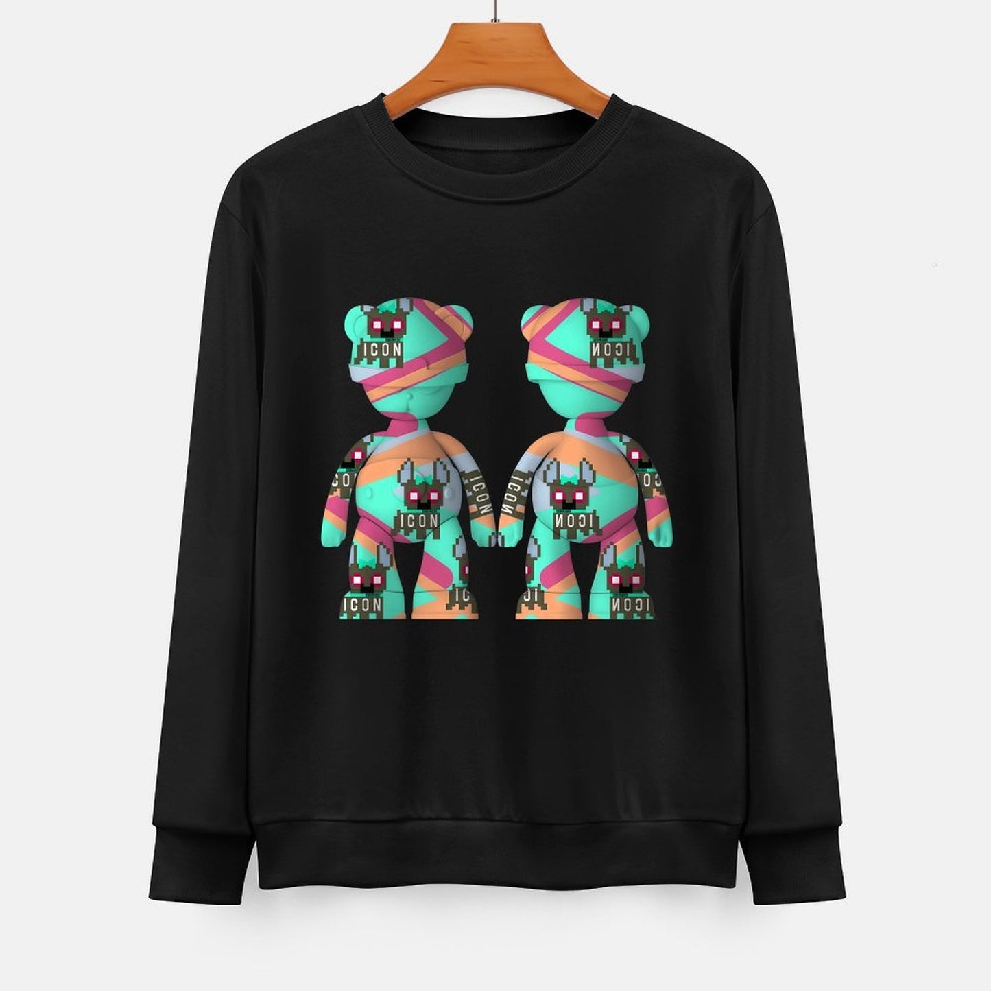 IPIB 250g Crew Neck Long Sleeve Sweatshirt Front GraphicCrew Neck Long Sleeve Sweatshirt6000078-2