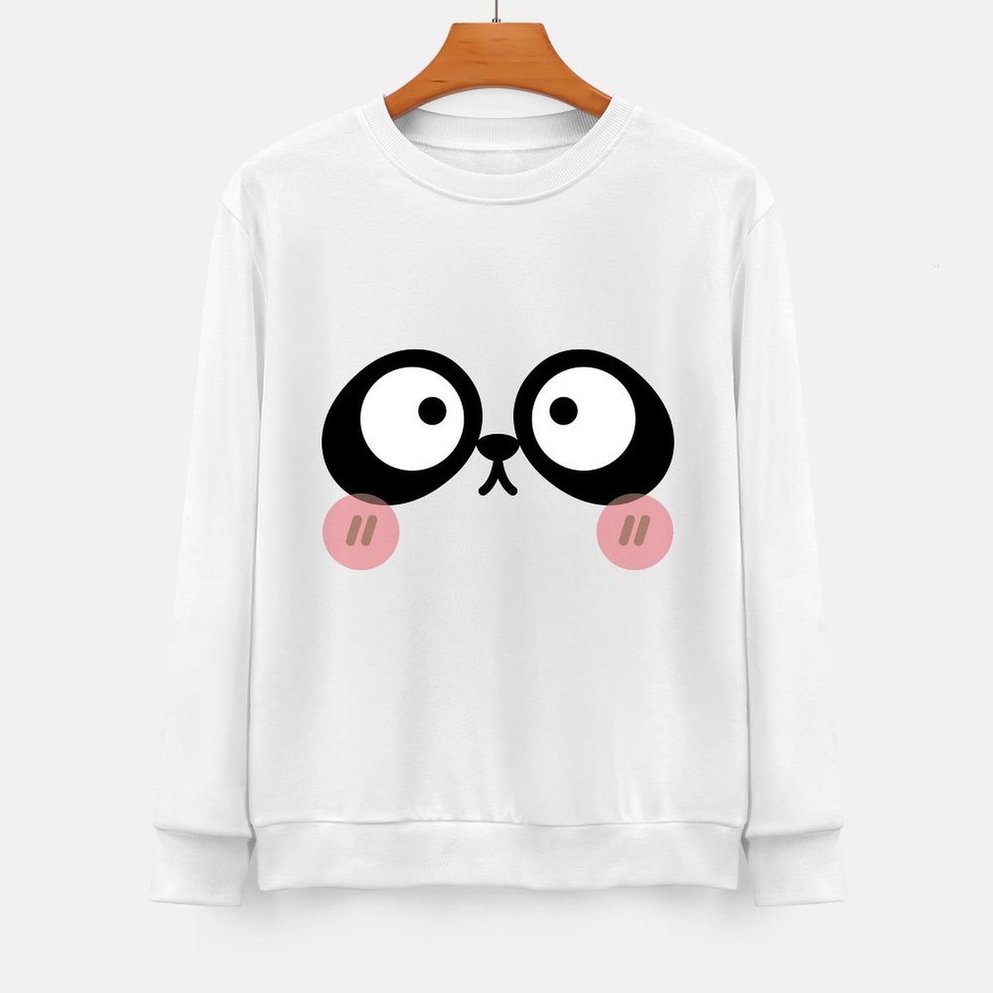 Front Patterned Long Sleeve TopModernFit Studio