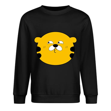 Front Patterned Long Sleeve TopStandard Clean Edges