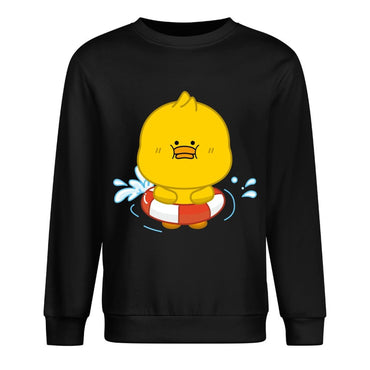 Front Patterned Long Sleeve TopEdition Tear-Resistant