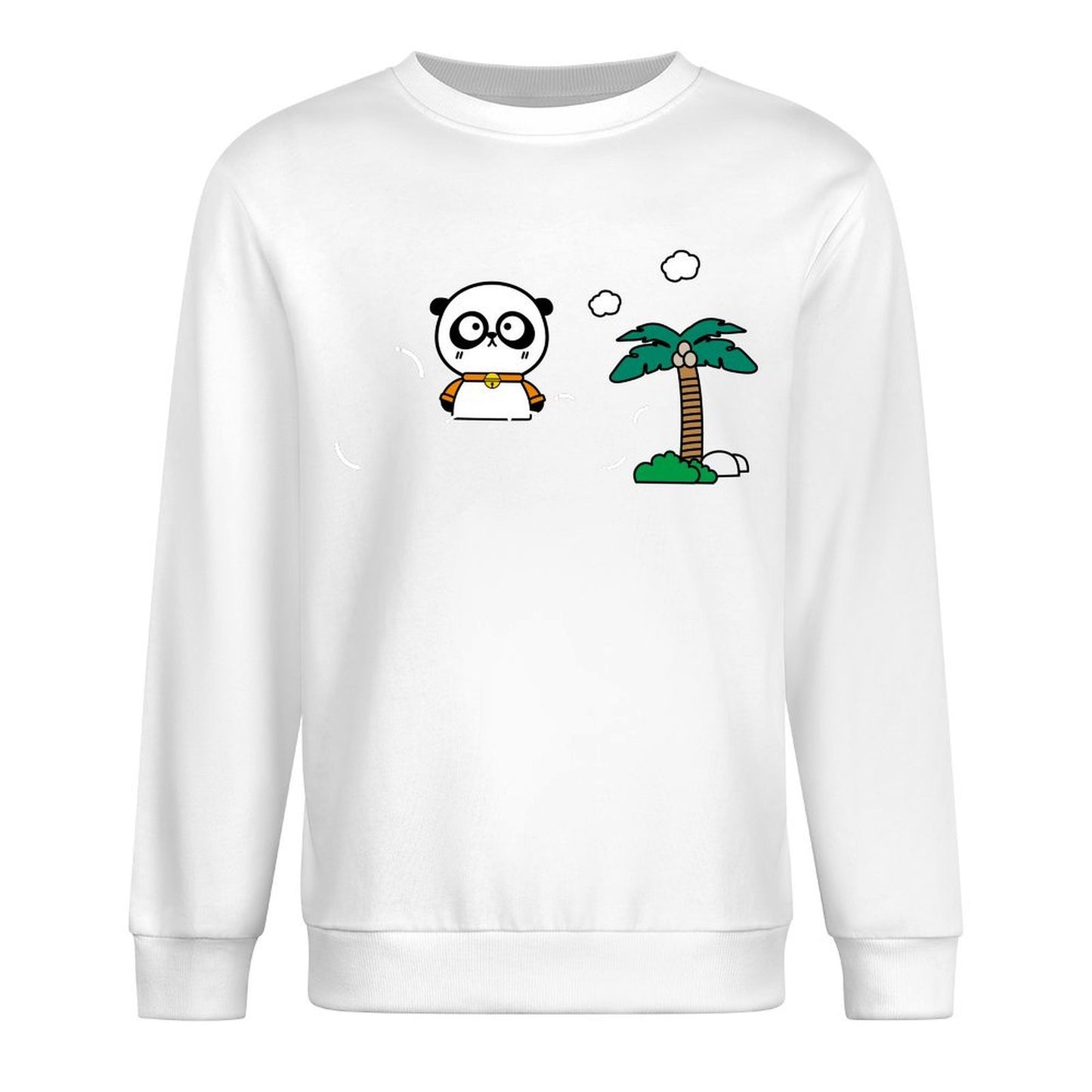 Front Patterned Long Sleeve TopUltra Durable Minimal