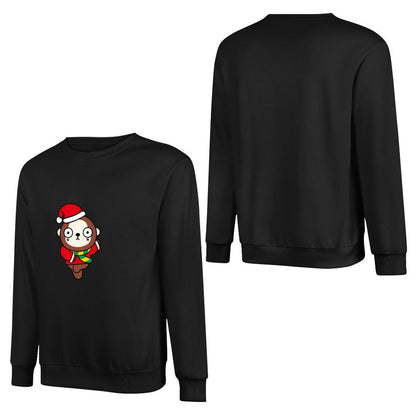 Front Patterned Long Sleeve TopEco / Sustainable Crew Neck