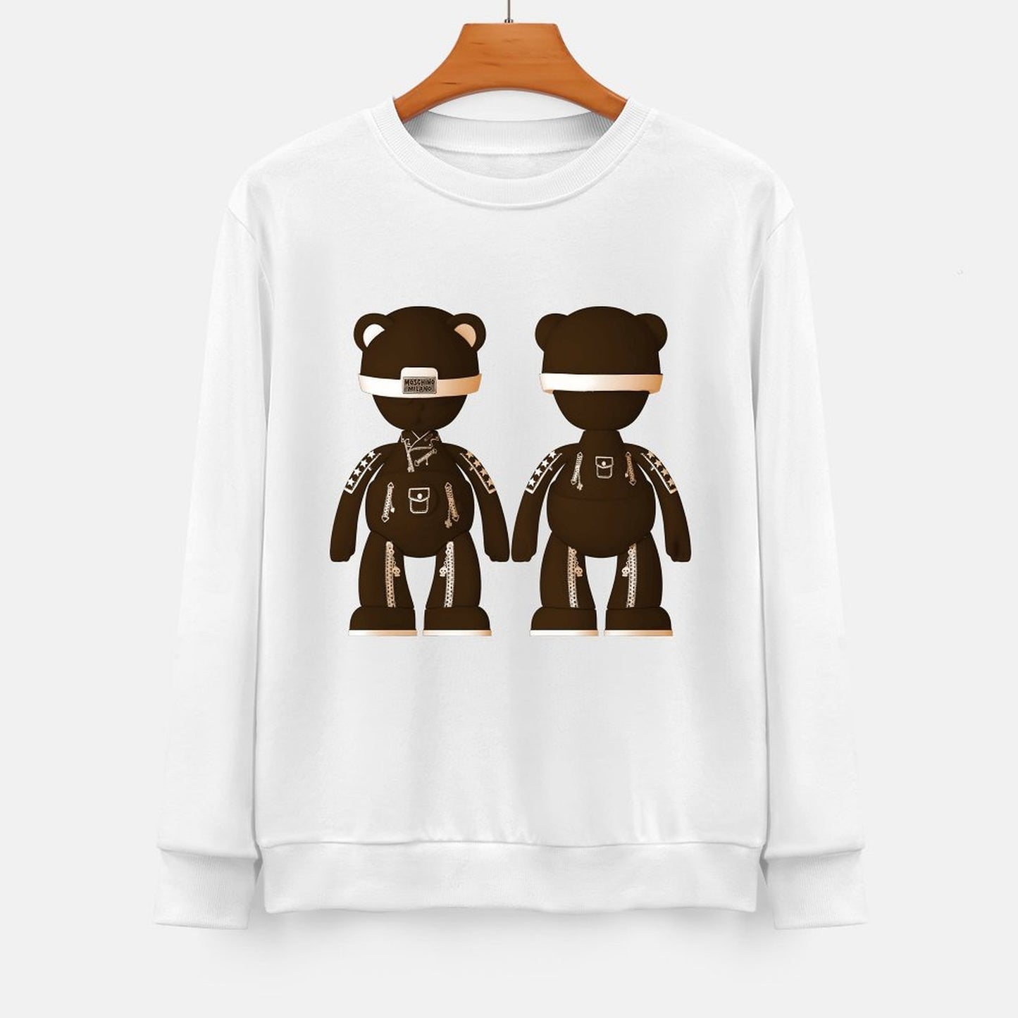 Long Sleeve With Front PatternActiveStyle Soft-Touch