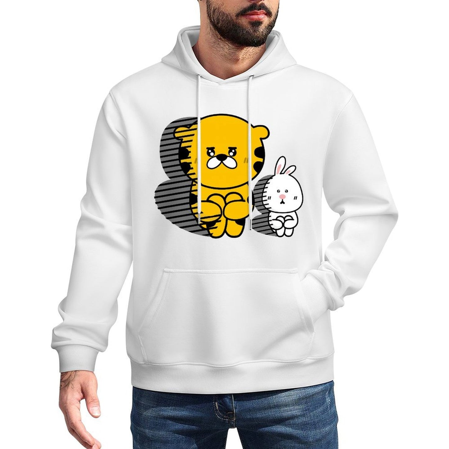IPBR 250g Hooded Pocket Sweatshirt Front GraphicMen's Hooded  Sweatshirt4000546