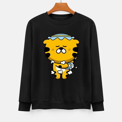  Front Patterned Long Sleeve TopStandard Essential