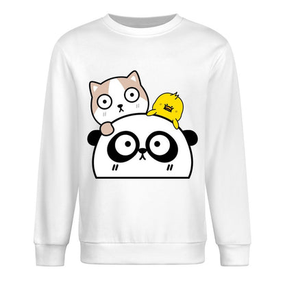 Front Patterned Long Sleeve TopTimelessComfort Simple