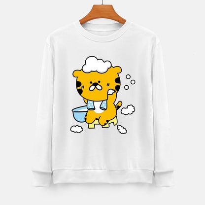 Front Patterned Long Sleeve TopSoftLine Classic Fit