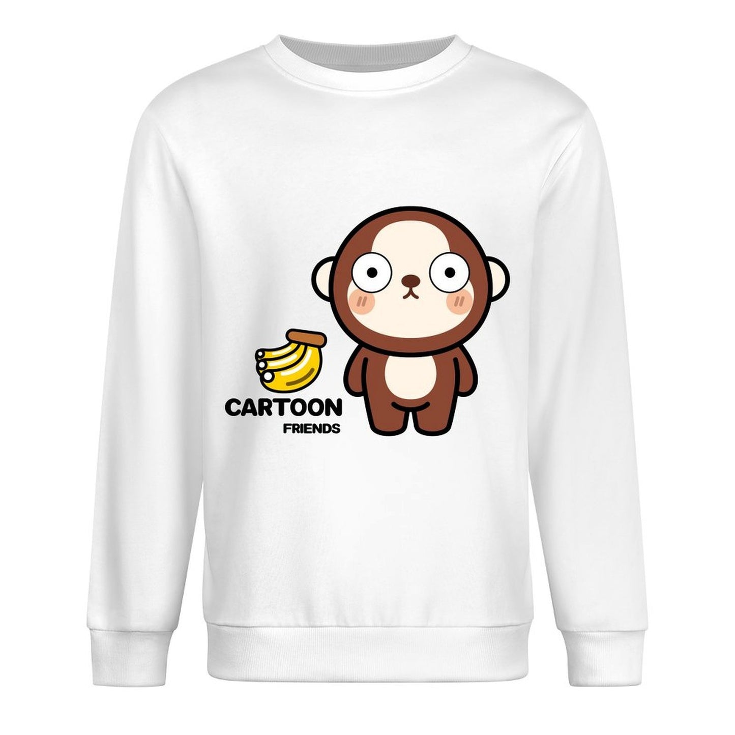 Front Patterned Long Sleeve TopEverydayWear Classic Fit