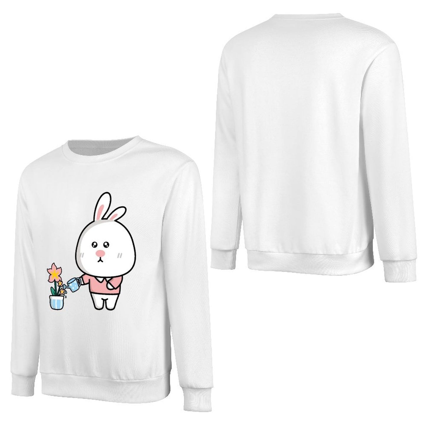 Front Patterned Long Sleeve TopAllSeason Midweight