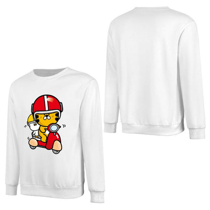 Front Patterned Long Sleeve Top Everyday Series Design-Your-Own