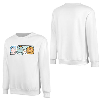 Front Patterned Long Sleeve TopStreet EverydayTee