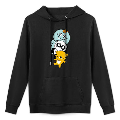 Front Graphic HoodiesCrisp Print Timeless