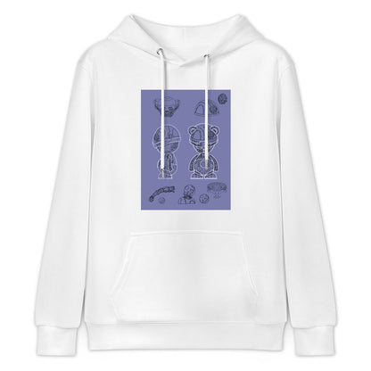 Hoodie Front PatternEco / Sustainable Crisp Print