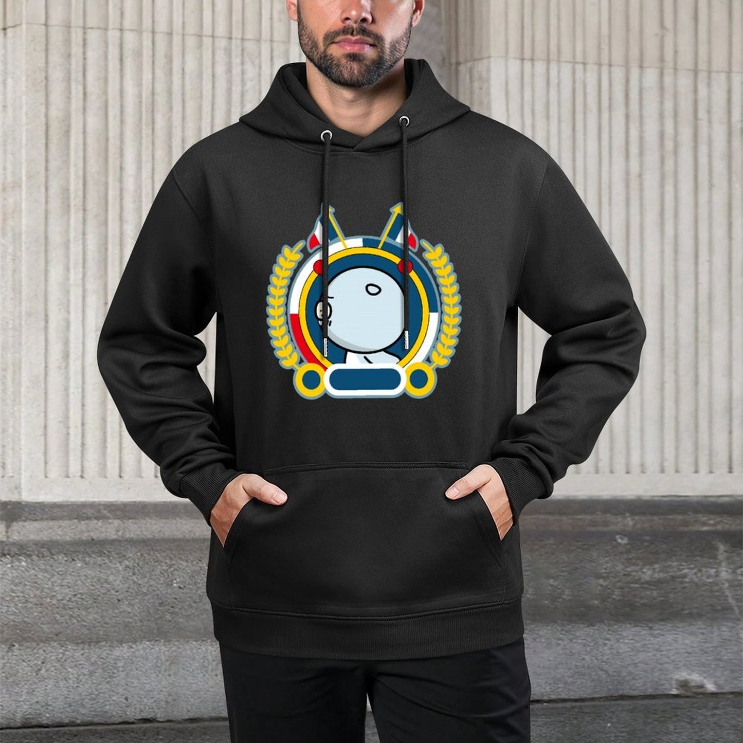 Soft-Touch EssentialFit Front Graphic Hoodies